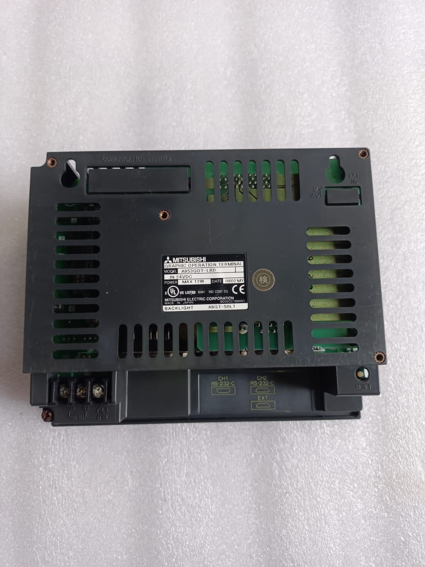 Mitsubishi A953GOT-LBD GOT Series HMI Touch Panel Industrial Operator Interface Display thumbnail 3
