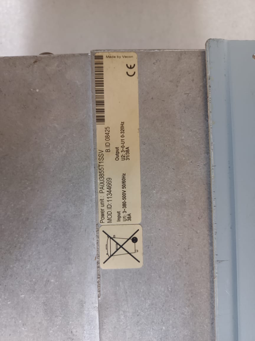VACON PA003855T1SSV AC Drive 31/38A 3-Phase – Industrial Variable Frequency Drive (VFD) for Precision Motor Control thumbnail 14