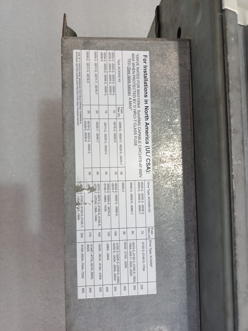 ABB ACS800-01-0016-3+B056+C132+E200+K458+R700 15HP AC Drive – Industrial Variable Frequency Drive (VFD) for High-Performance Motor Control thumbnail 9