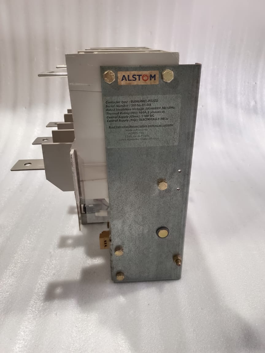 ALSTOM SLIMLINE1-F52ZZ Vacuum Contactor – 400A 6.6kV Medium Voltage Vacuum Contactor with 110V DC Coil thumbnail 6