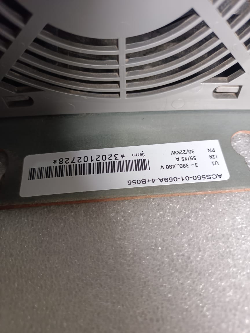 ABB ACS550-01-059A-4+B055 30HP (22 kW) AC Drive – Industrial Variable Frequency Drive (VFD) for HVAC General Purpose Motor Control thumbnail 11