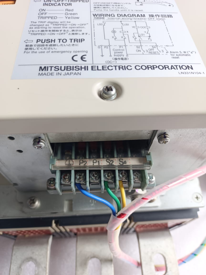Mitsubishi NF800-CS Motor Mechanism 800A MCCB (NF800-SEW) – Motorised MCCB 440V thumbnail 4