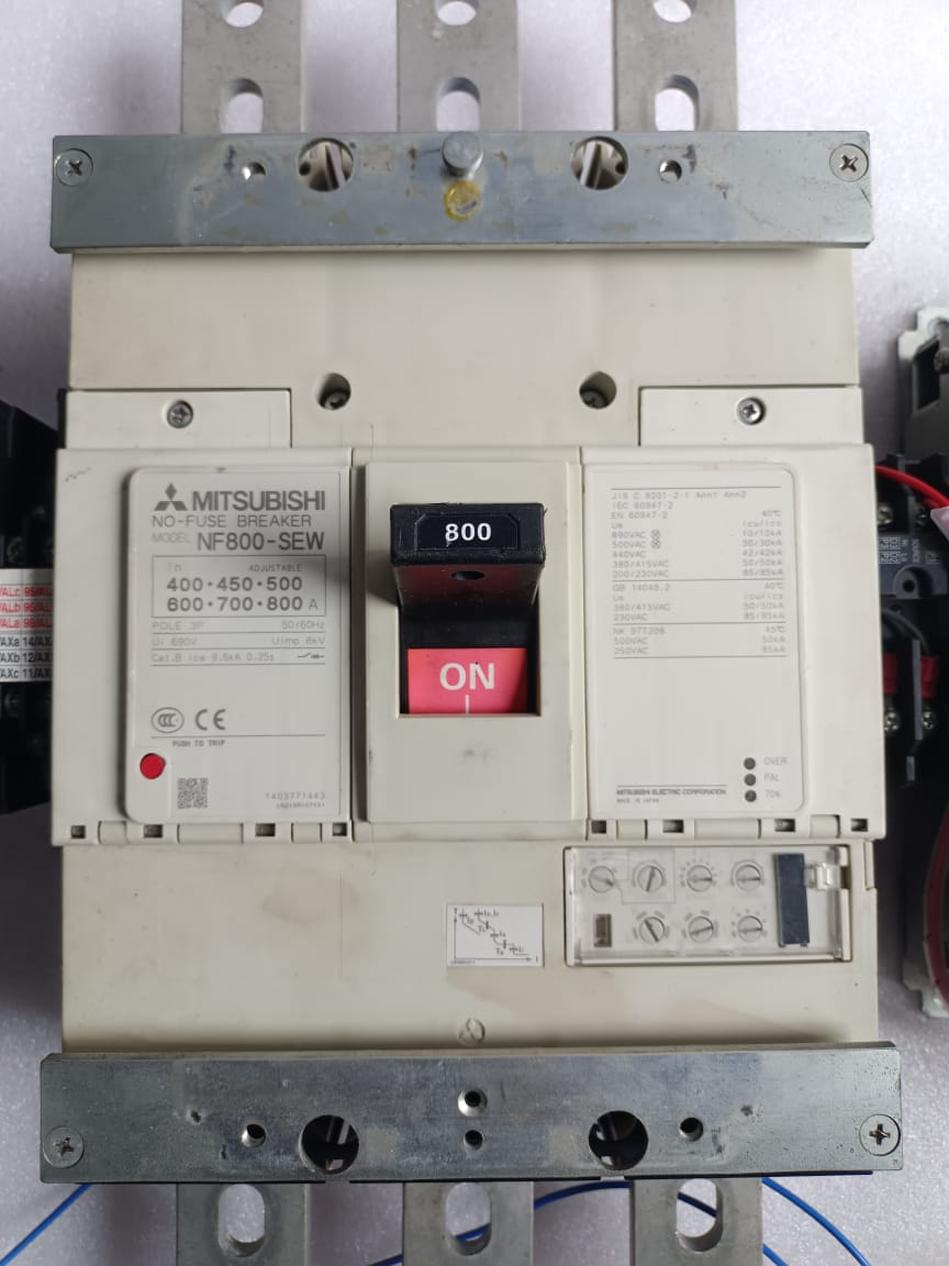Mitsubishi NF800-CS Motor Mechanism 800A MCCB (NF800-SEW) – Motorised MCCB 440V thumbnail 14