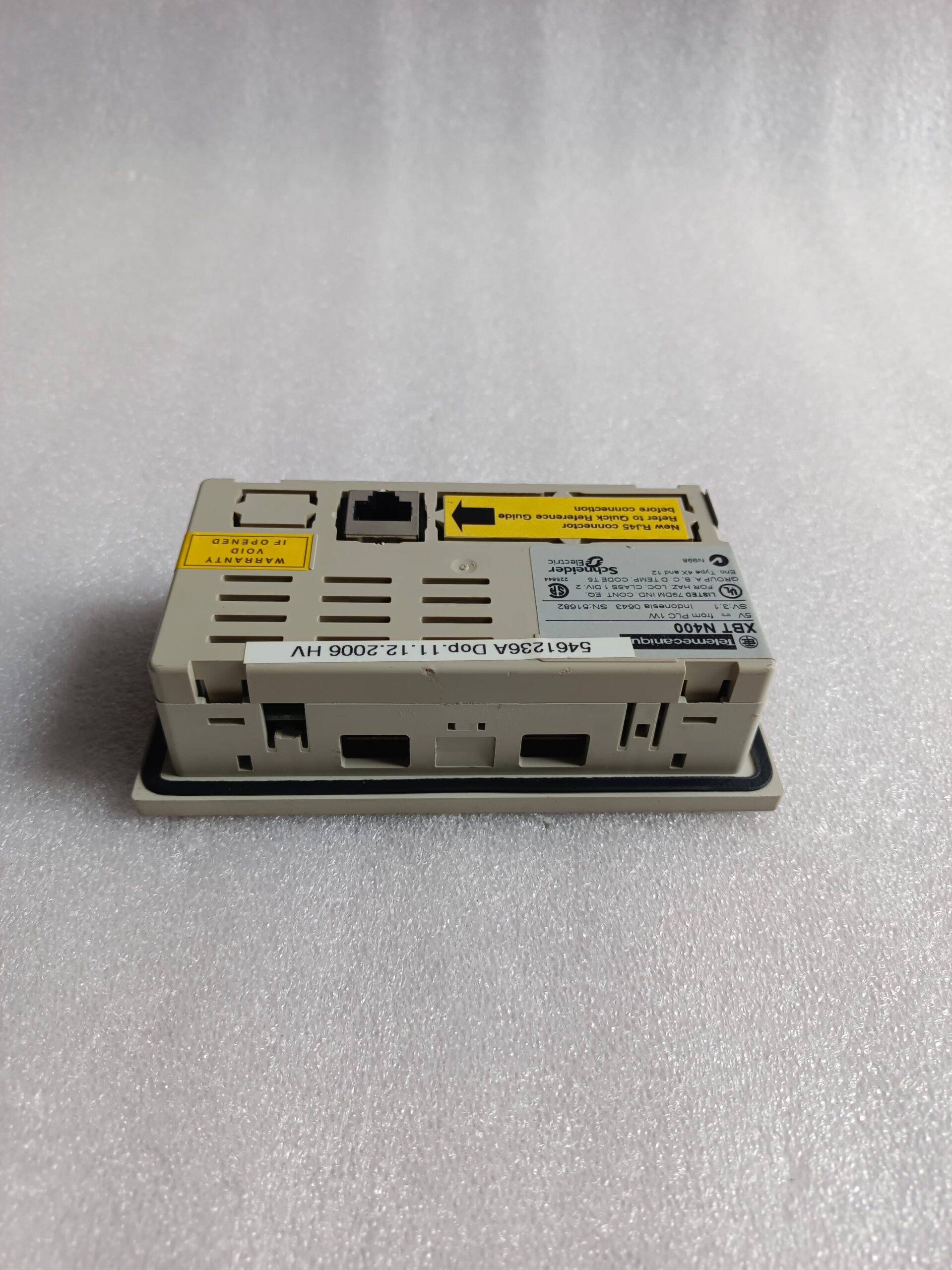 Telemecanique Magelis XBTN400 HMI Operator Panel Industrial Display Interface thumbnail 7