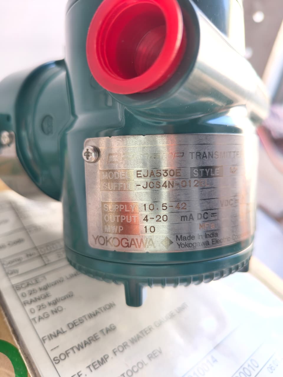 Yokogawa EJA530E-JCS4NH-012EL Pressure Transmitter – High Accuracy Gauge Pressure Transmitter for Industrial Process Control thumbnail 7