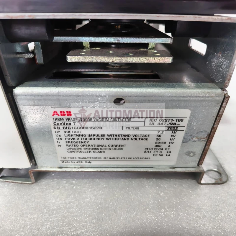 ABB CONVAC7 VACUUM CONTACTOR ABB 1VCF340131R2000 ABB THREE PHASE INDOOR VACUUM CONTACTOR CONVAC7 thumbnail 11