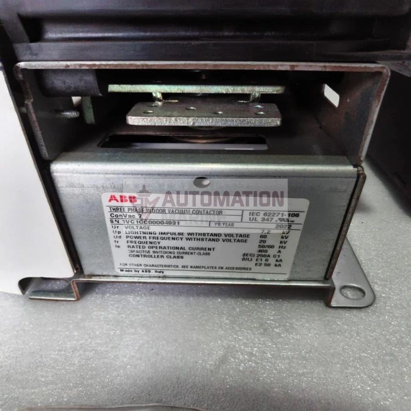 ABB CONVAC7 VACUUM CONTACTOR ABB 1VCF340131R2000 ABB THREE PHASE INDOOR VACUUM CONTACTOR CONVAC7 thumbnail 14