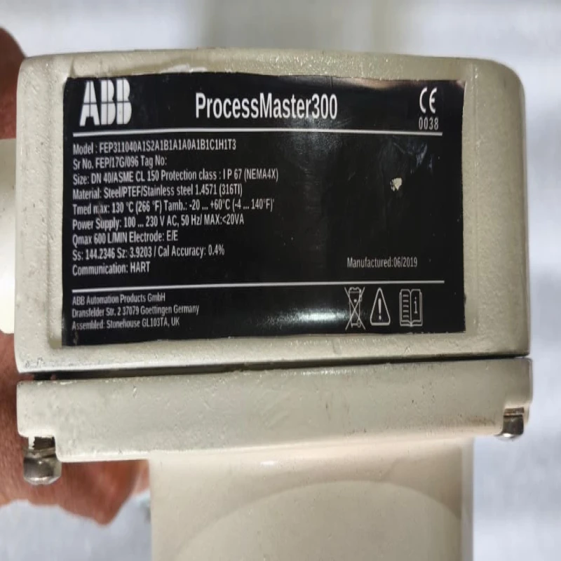 ABB FEP311040A1S2A1B1A1A0A1B1C1H1T3 ProcessMaster 300 Electromagnetic Flowmeter thumbnail 9