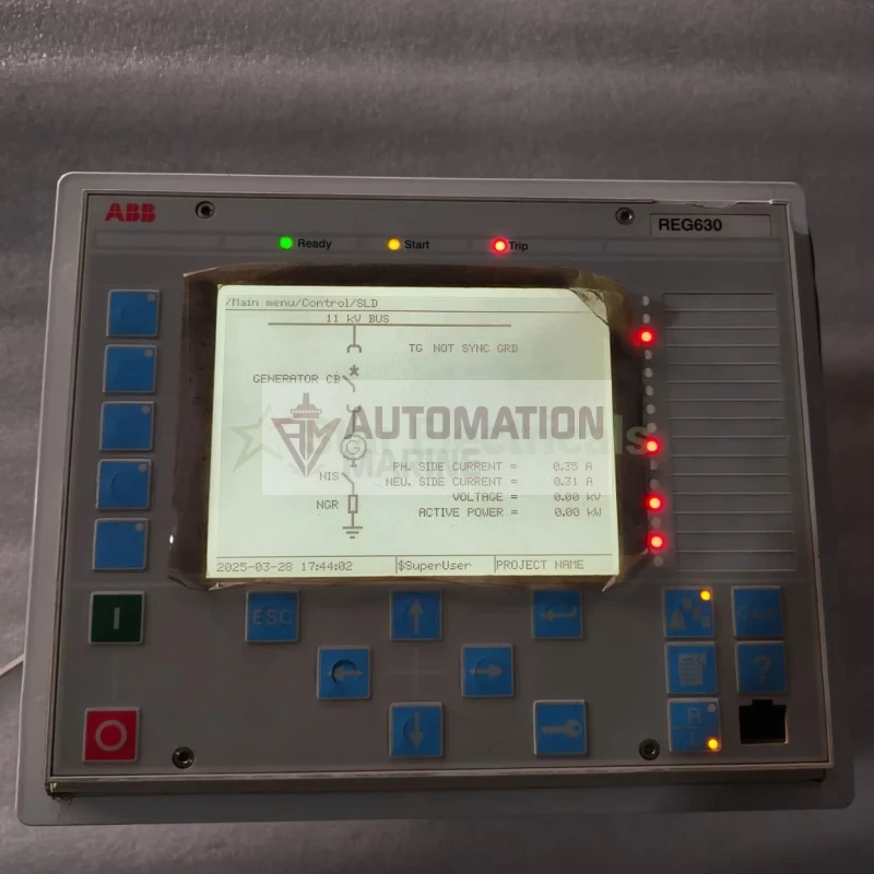 ABB REG630E_D REG630 Generator Protection and Relay thumbnail 9