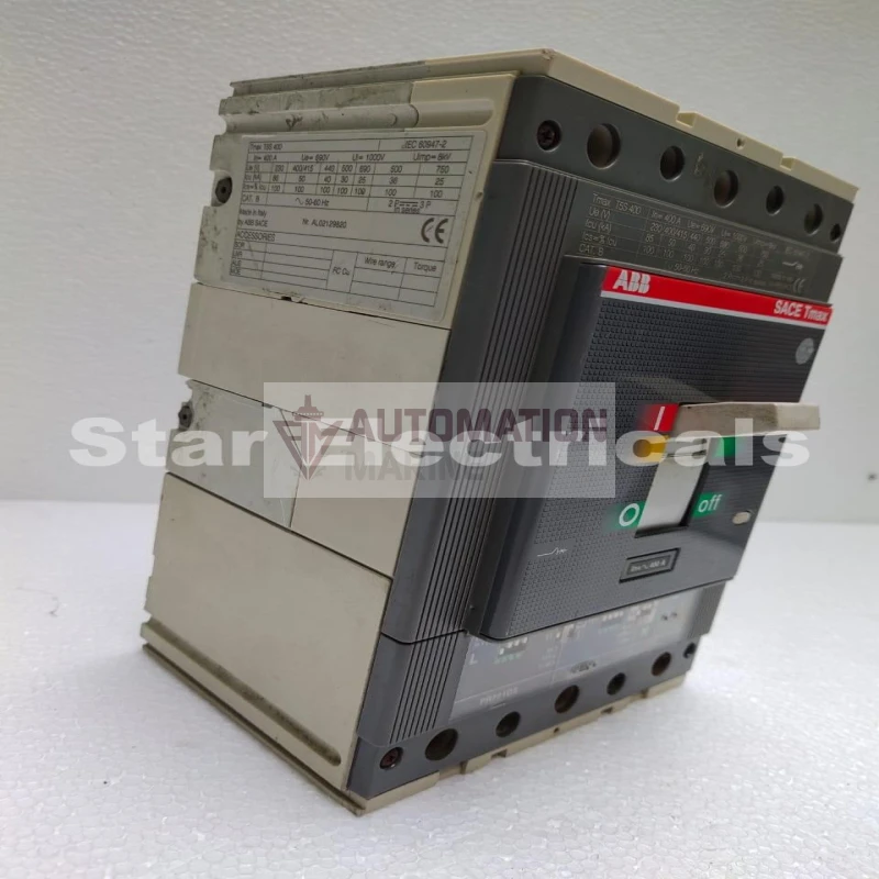 ABB SACE Tmax T5S 400 3-Pole 400A MCCB thumbnail 4