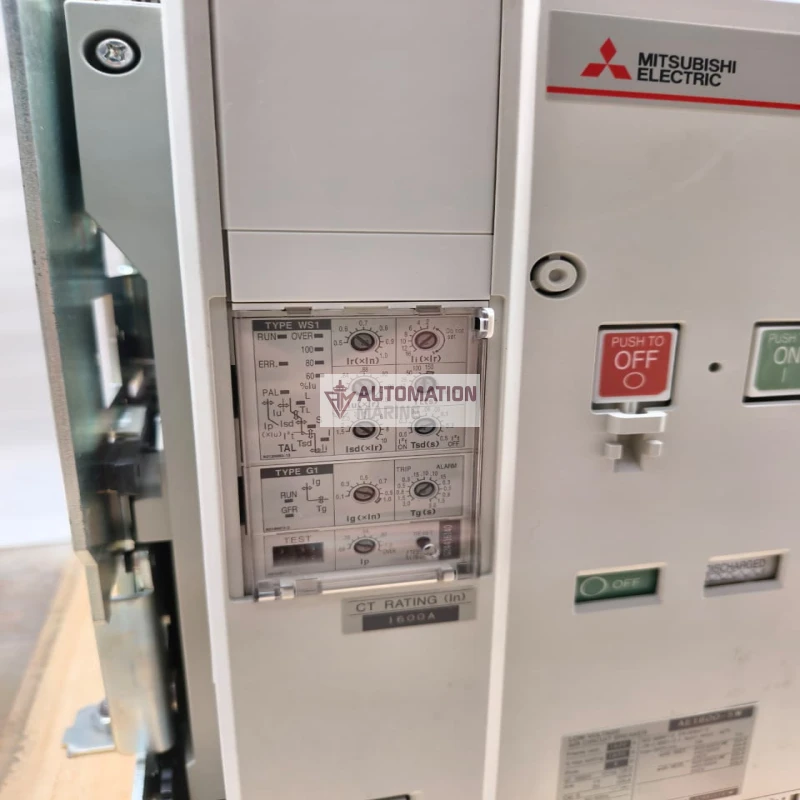 Mitsubishi AE1600-SW 1600Amp 4 Pole Air Circuit Breaker ACB thumbnail 6