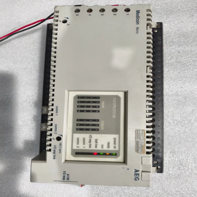 AEG Modicon 110-CPU-512-00 Micro PLC CPU Controller thumbnail 8