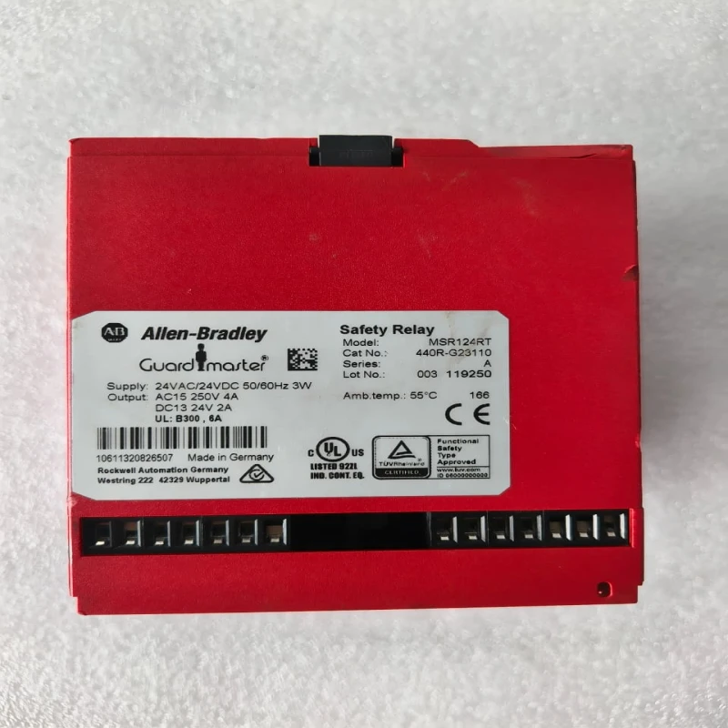 Allen-Bradley MSR124RT Guardmaster Safety Relay 440R-G23110 thumbnail 3