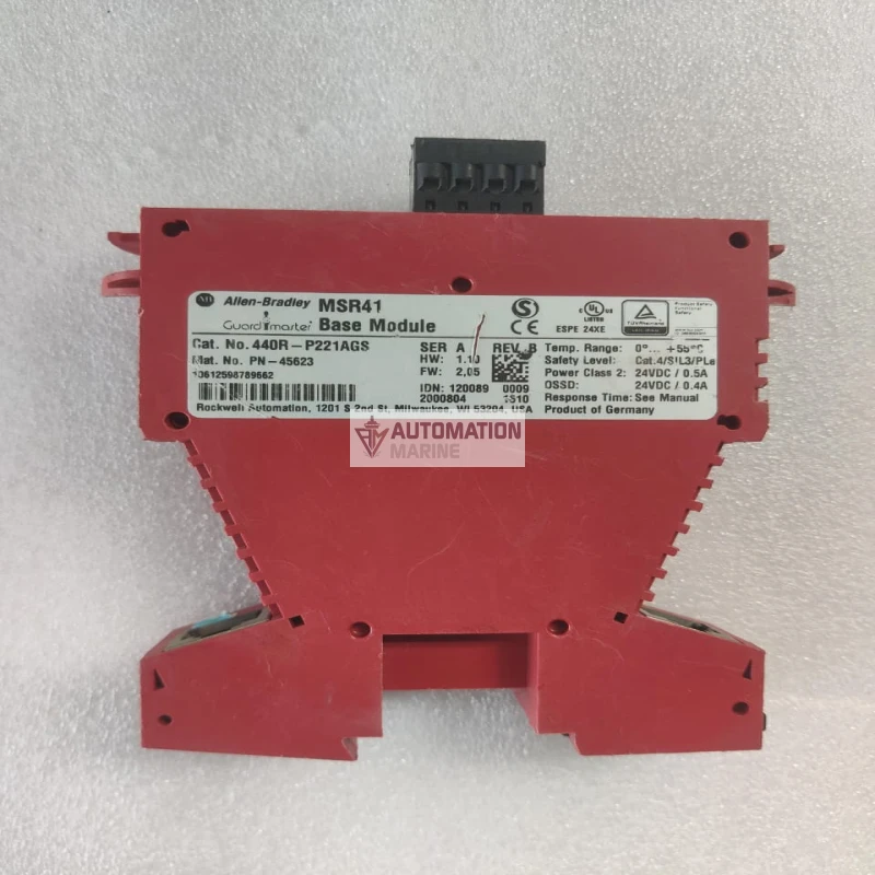 Allen-Bradley MSR41 440R-P221AGS Guardmaster Safety Relay Base Module thumbnail 7