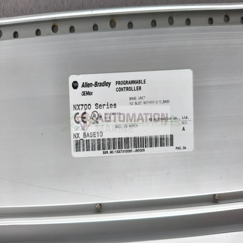 Allen-Bradley NX-BASE10 OEMax NX700 Series 10-Slot Base Unit thumbnail 8