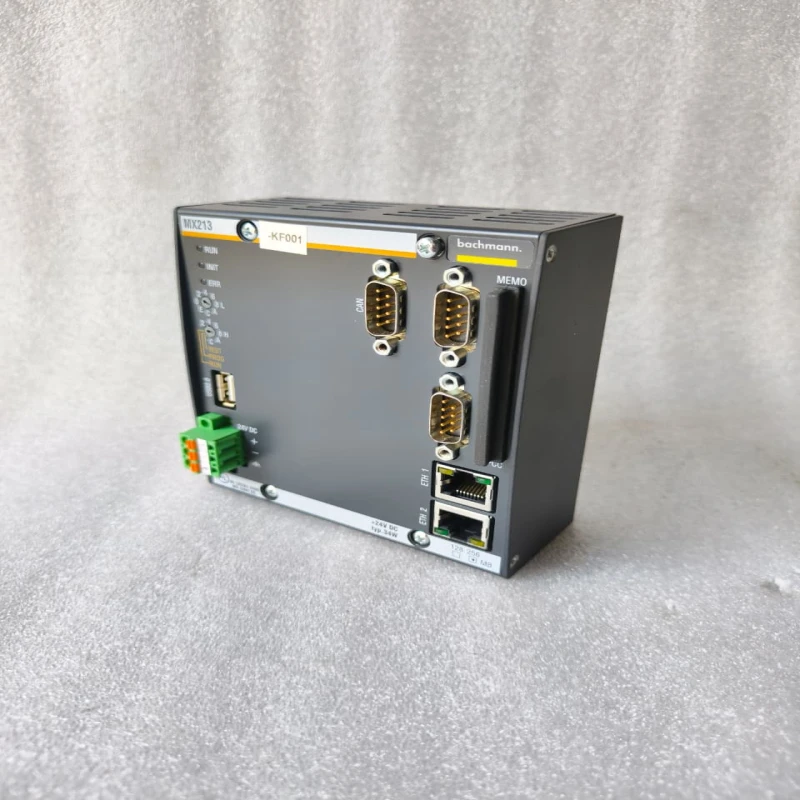 Bachmann MX213 CPU Processor Module | MX200 Series PLC/PAC Controller | Dual Ethernet, USB | AMD LX 266 MHz thumbnail 8