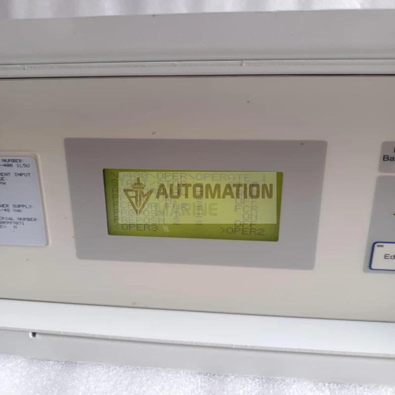 BASLER DECS-400 BASLER DECS-400 1L5U DIGITAL EXCITIATION CONTROL SYSTEM thumbnail 3