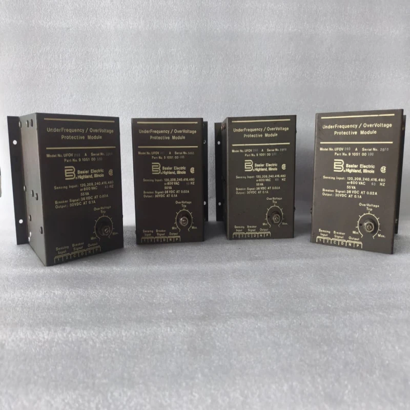 Basler Electric UFOV 260A Under Frequency / Over Voltage Protective Module 9 1051 00 100 thumbnail 8