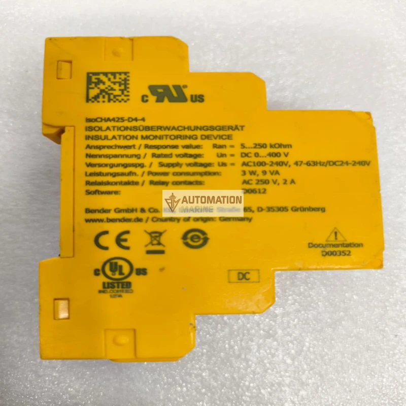 Bender isoCHA425-D4-4 Insulation Monitoring Device thumbnail 4