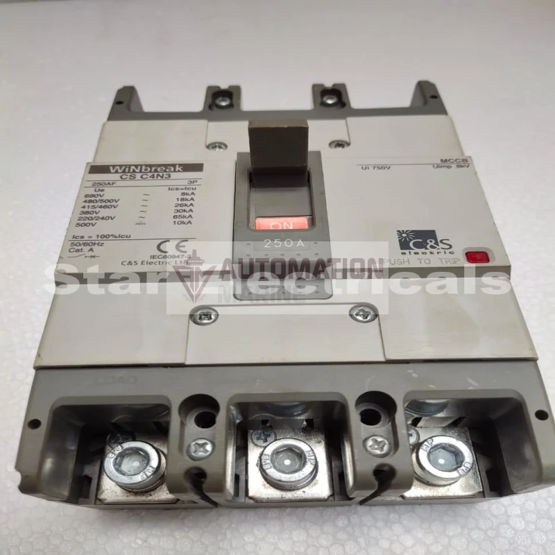 C AND S Electric WinBreak CS C4N3 250A 3-Pole MCCB thumbnail 2