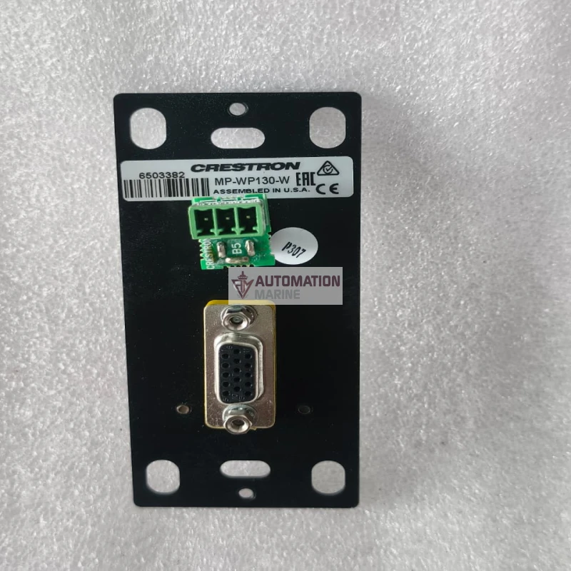Crestron MP-WP130-W Media Presentation Wall Plate thumbnail 2