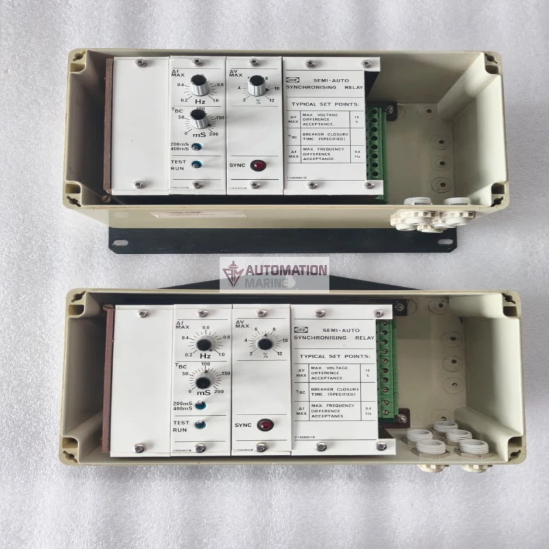 DEIF 1114320011B HAS-2N Semi-Auto Synchronising Relay thumbnail 6