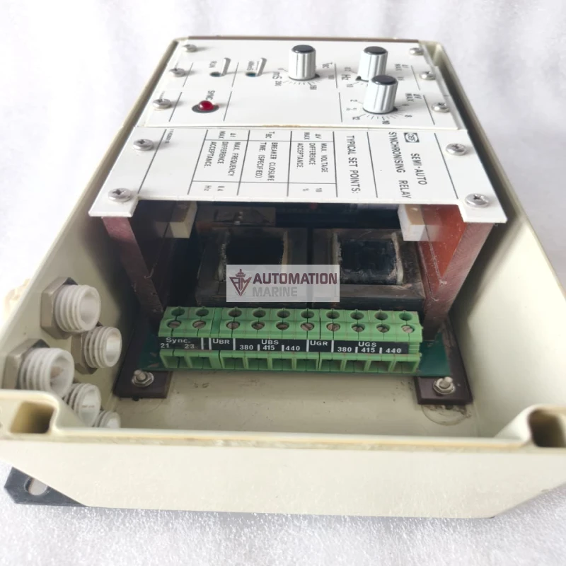 DEIF 1114320011B HAS-2N Semi-Auto Synchronising Relay thumbnail 7