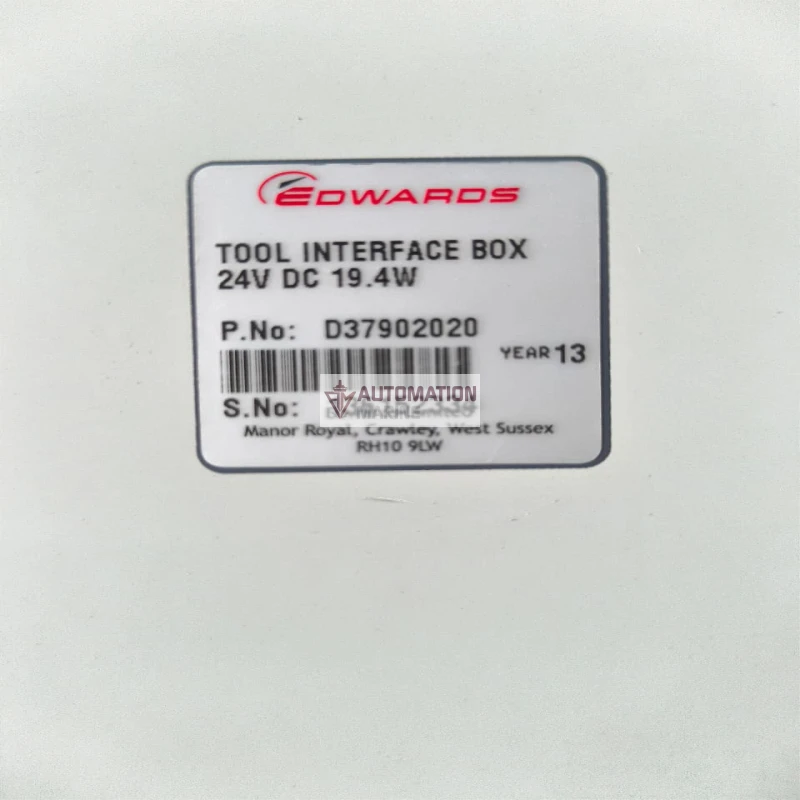 Edwards D37902020 Tool Interface Box thumbnail 6