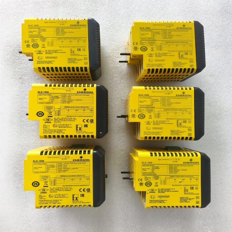 EMERSON KJ2201X1-BA1 SLS 1508 Smart Logic Solver thumbnail 4