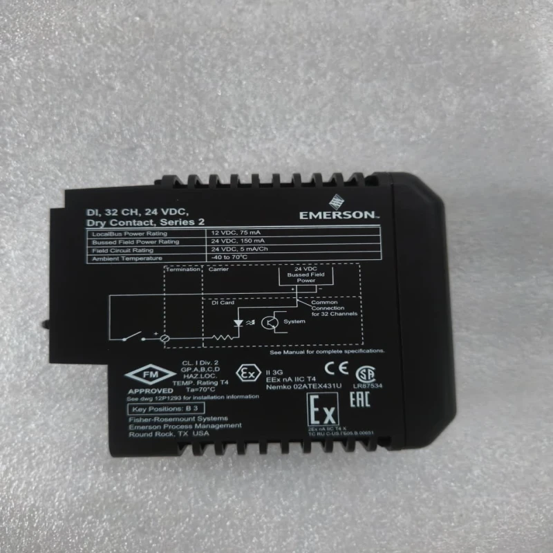 EMERSON KJ3203X1-BA1 Series 2 Digital Input Module thumbnail 2