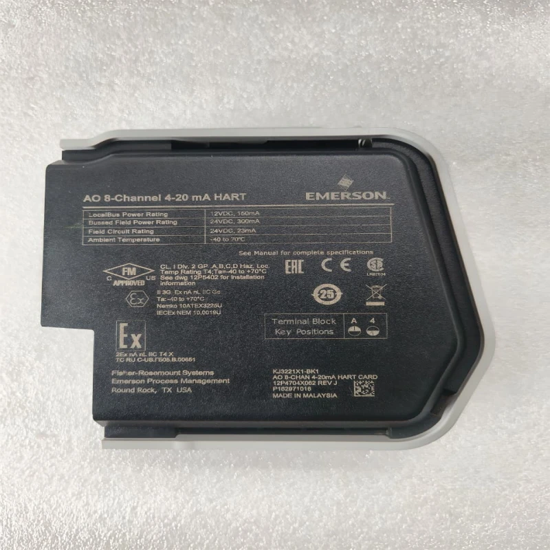 EMERSON KJ3221X1-BK1 Analog Output Module thumbnail 6