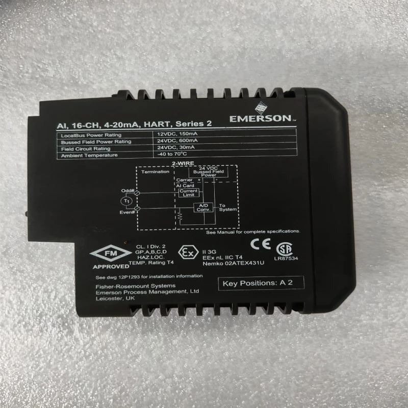 EMERSON KJ3223X1-BA1 AI 16-Channel 4-20mA HART thumbnail 5