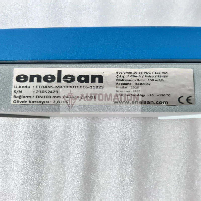 Enelsan ETRANS-M410 Electromagnetic Flowmeter M410R010016-1182S thumbnail 10