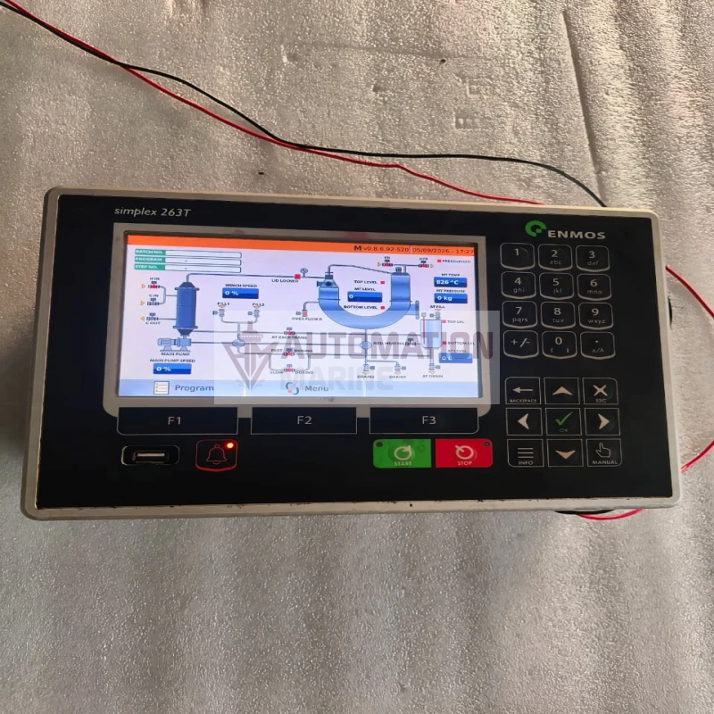 ENMOS SIMPLEX 263T Industrial HMI Control Panel 24V DC thumbnail 8