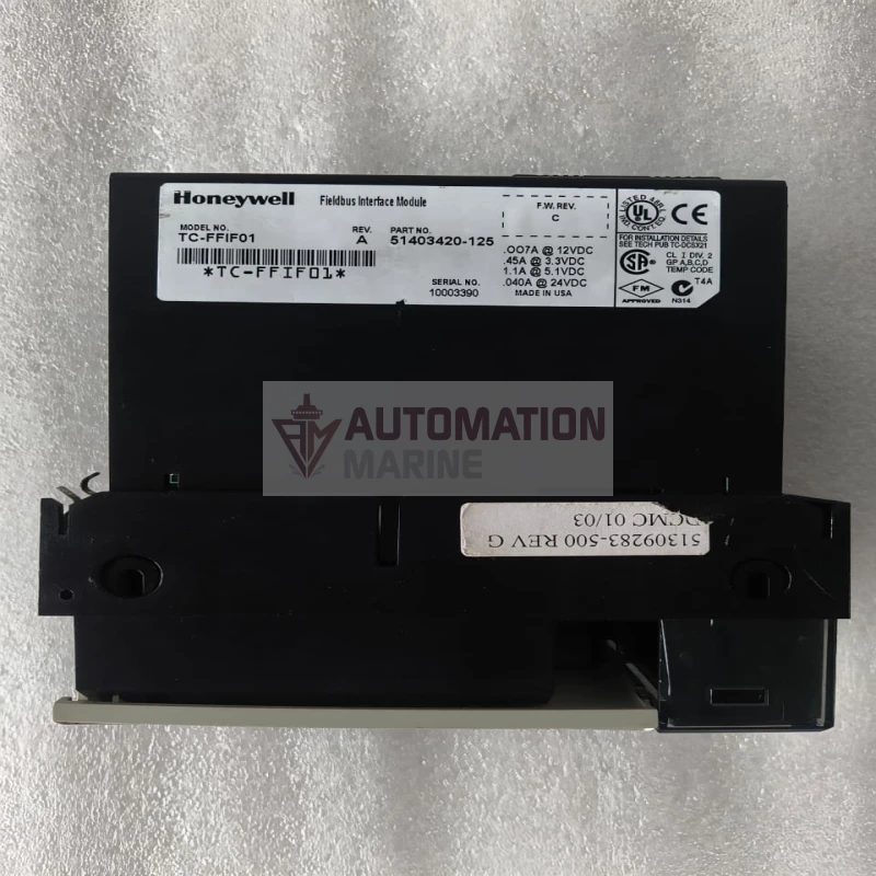 Honeywell TC-FFIF01 Fieldbus Interface Module thumbnail 5