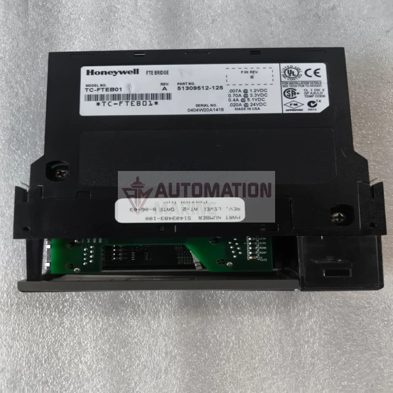 Honeywell TC-FTEB01 Fault Tolerant Ethernet Bridge Module thumbnail 5