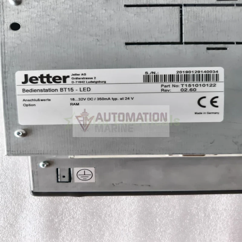Jetter T151010122 BT15-LED Industrial Operator Panel HMI thumbnail 7