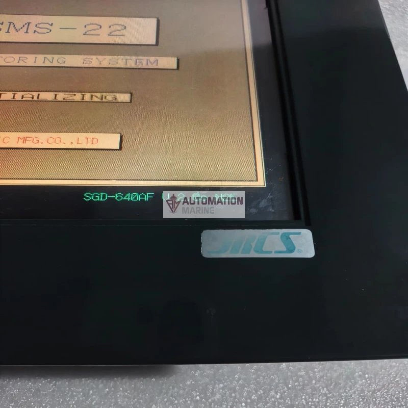 JRCS SGD-640-N3 LCD Graphic Terminal Marine Alarm And Monitoring Display thumbnail 8