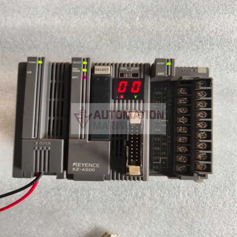 Keyence KZ-A500 CPU Unit, KZ-U5 DC Power Supply KV-AN6 Analog I/O Expansion Module thumbnail 5