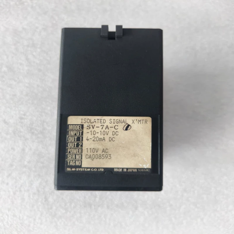 M-SYSTEM SV-7A-C Isolated Signal Transmitter thumbnail 2