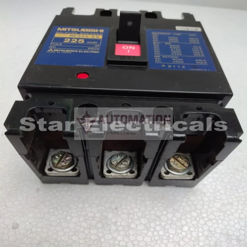 Mitsubishi NF225-SS 3-Pole 225A 660V MCCB thumbnail 2
