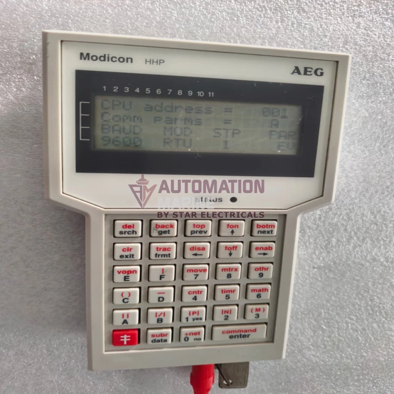 Modicon 520VPU19200 Handheld Programmer Micro PLC English Programming Terminal thumbnail 8