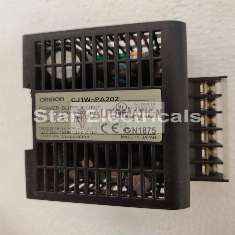 Omron CJ1W-PA202 PLC AC Power Supply Module thumbnail 2