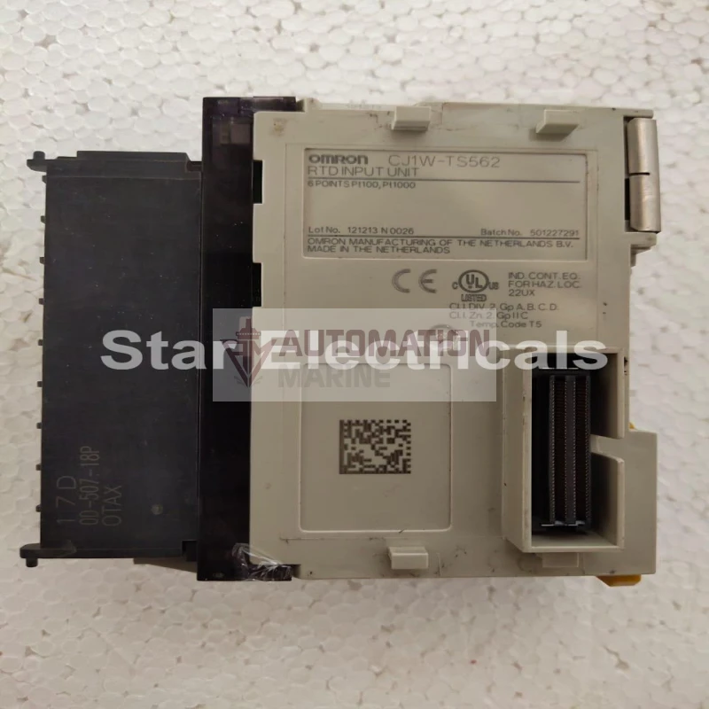Omron CJ1W-TS562 RTD Analog Input Module thumbnail 2