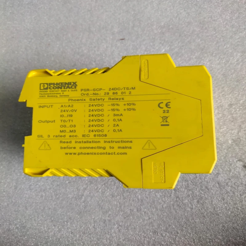 Phoenix Contact PSR-SCP-24DC/TS/M Safety Relay Module 2986012 thumbnail 3