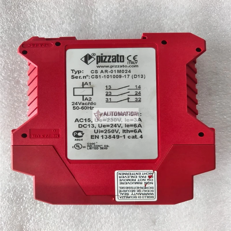 Pizzato CS AR-01M024 Safety Relay Module thumbnail 7