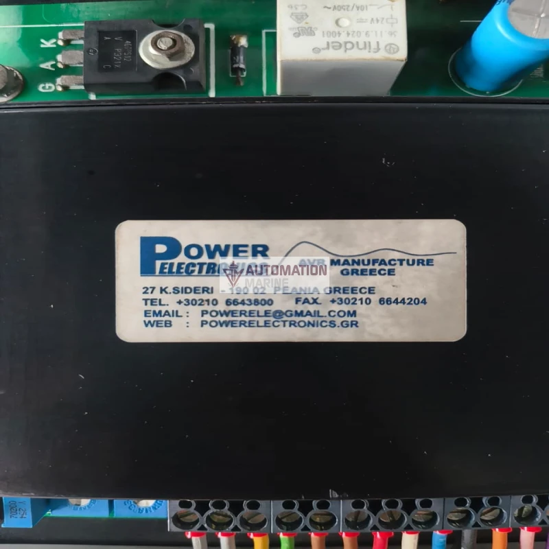 Power Electronics SE-4E15 Automatic Voltage Regulator (AVR) thumbnail 6