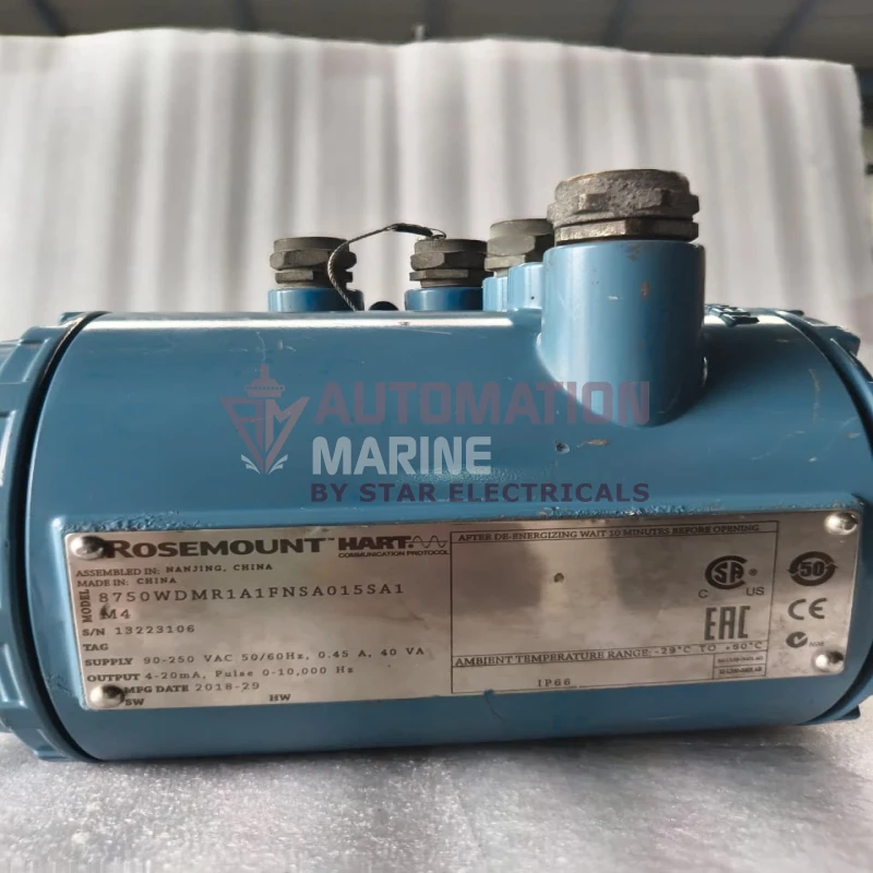 Rosemount 8750W Magnetic Flowmeter Transmitter 8750WDMR1A1FNSA015SA1M4 thumbnail 6