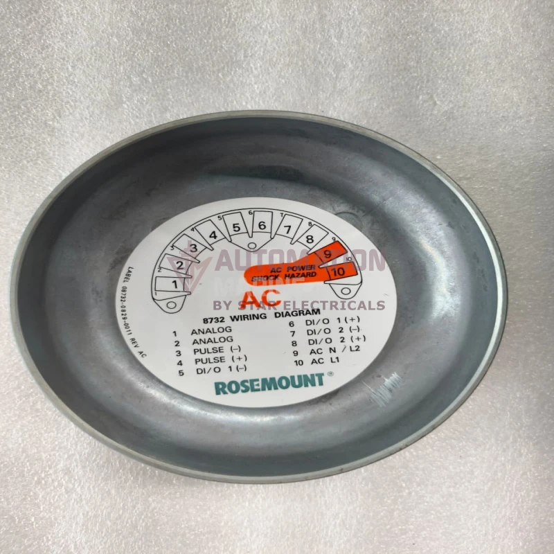Rosemount 8750W Magnetic Flowmeter Transmitter Model 8750WDMR1A1FNSA040SA1 thumbnail 9