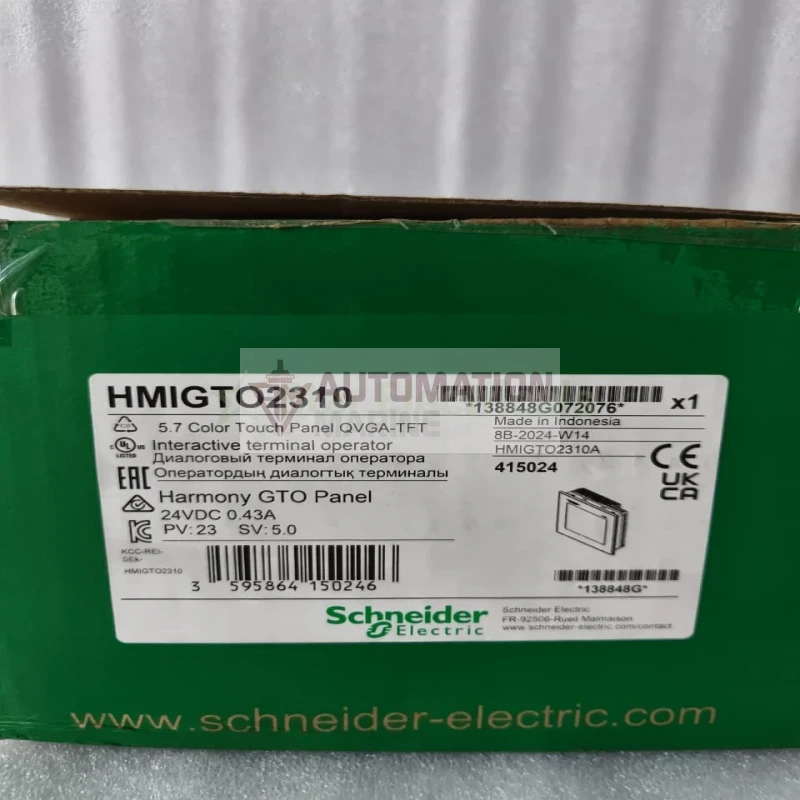 Schneider HMIGTO2310 Harmony Advanced Touchscreen HMI thumbnail 9